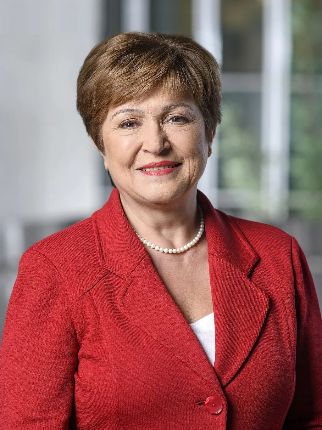Portrait of Kristalina Georgieva, Managing Director of the International Monetary Fund