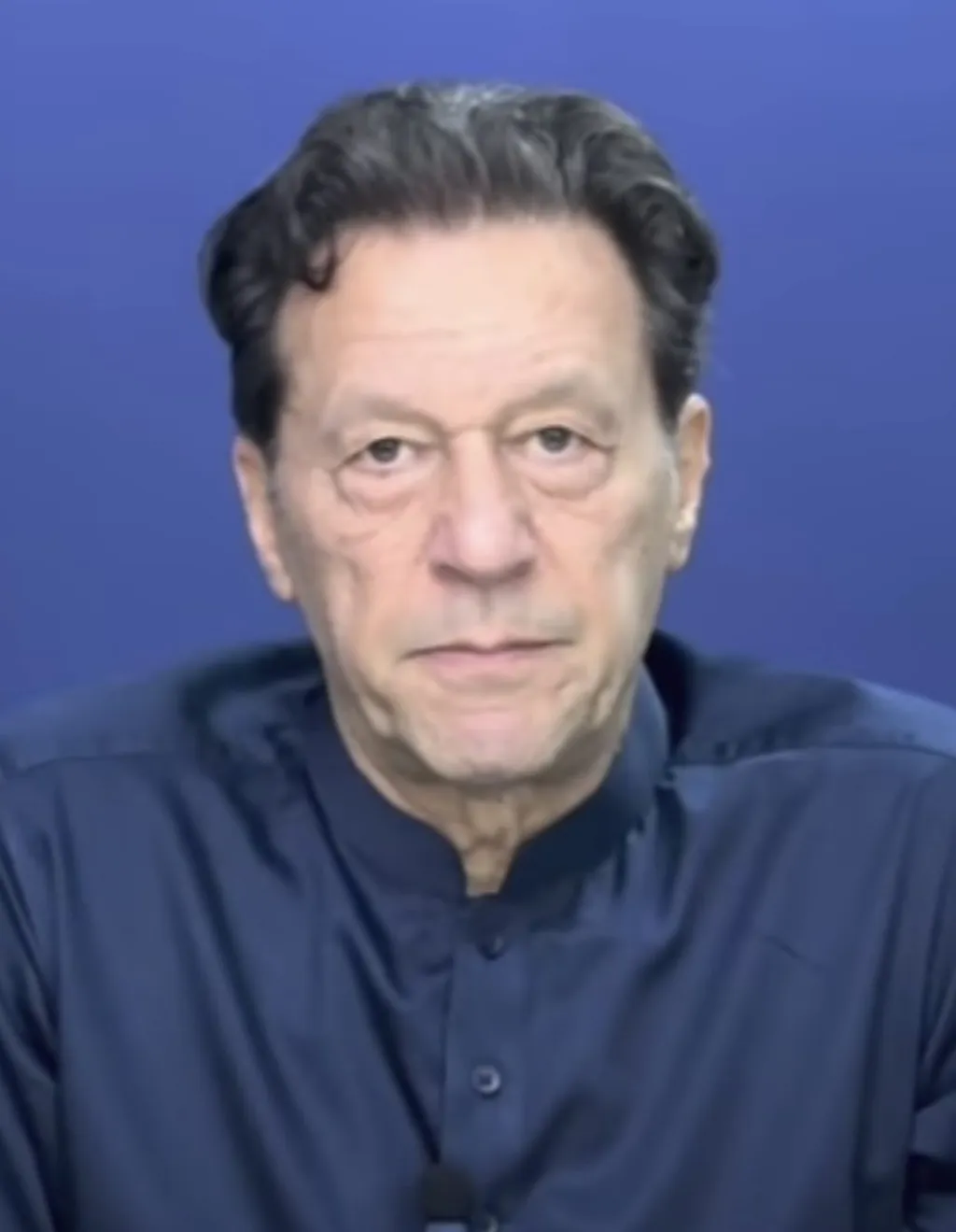 Imran Khan, founder of Pakistan Tehreek-e-Insaf, in a portrait from June 2023.