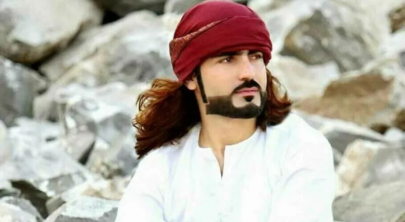 Portrait of Naqeebullah Mehsud, the South Waziristan native whose 2018 killing in Karachi led to the murder case.