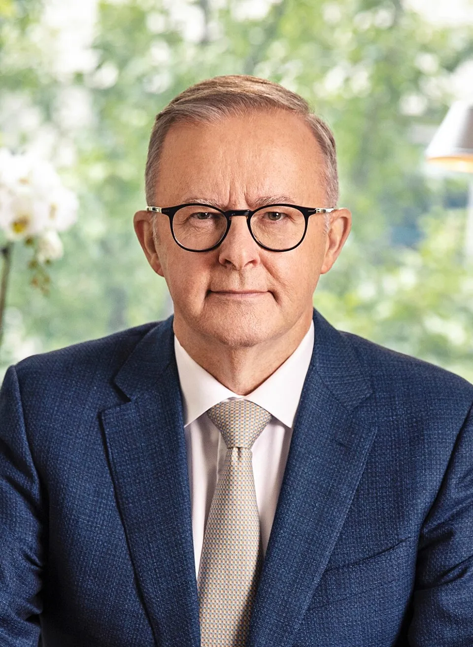 Official portrait of Australian prime minister Anthony Albanese