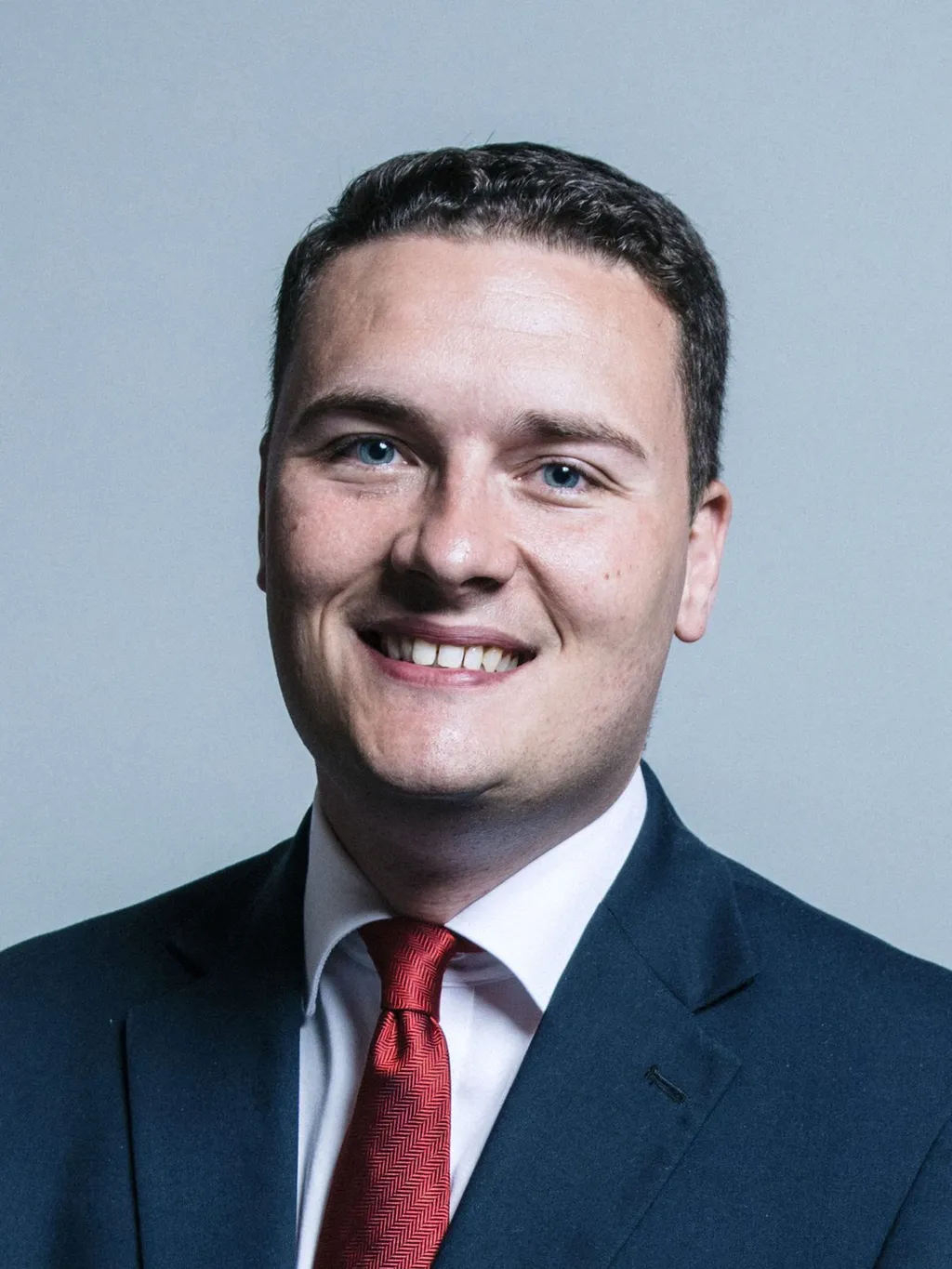 Wes Streeting, the Defence Secretary, in his official portrait