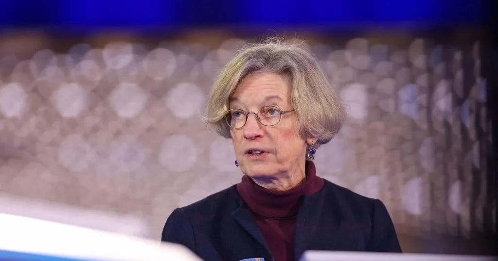 Catherine Mann, Bank of England Monetary Policy Committee member, speaking at an event.