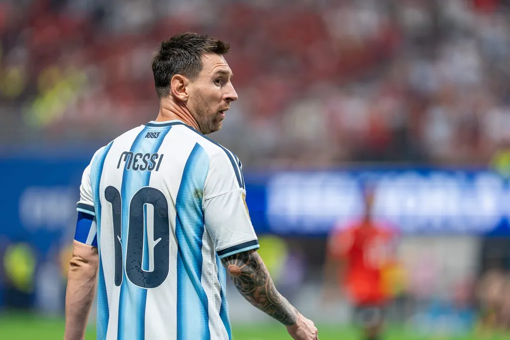 Lionel Messi playing for Argentina at the 2026 FIFA World Cup (file photo)