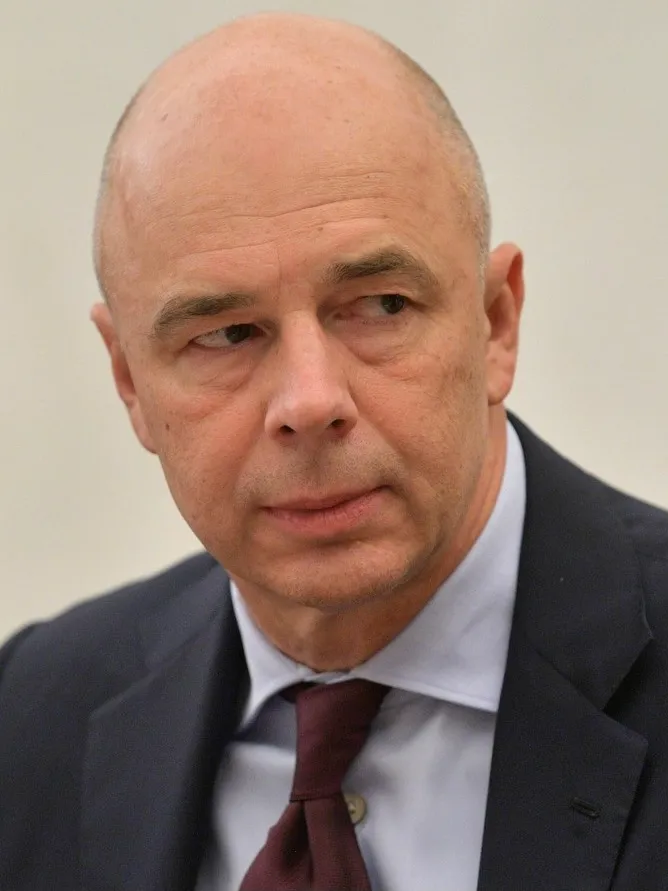 Portrait of Russian Finance Minister Anton Siluanov.