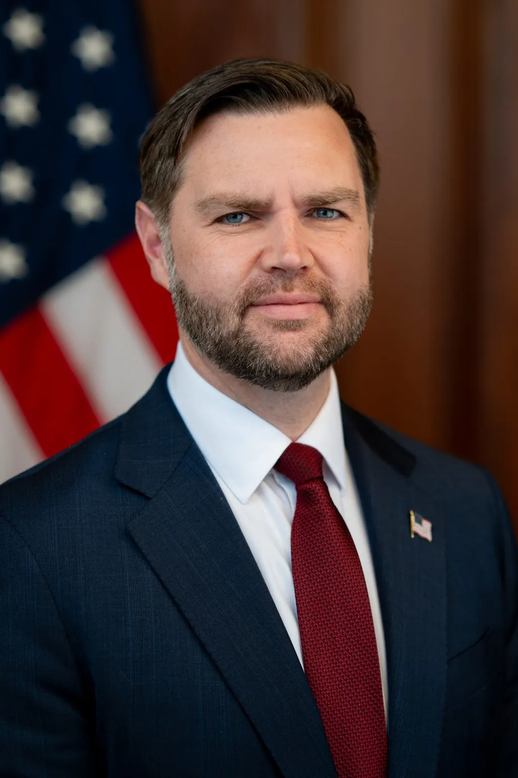 US Vice President JD Vance in his official White House portrait