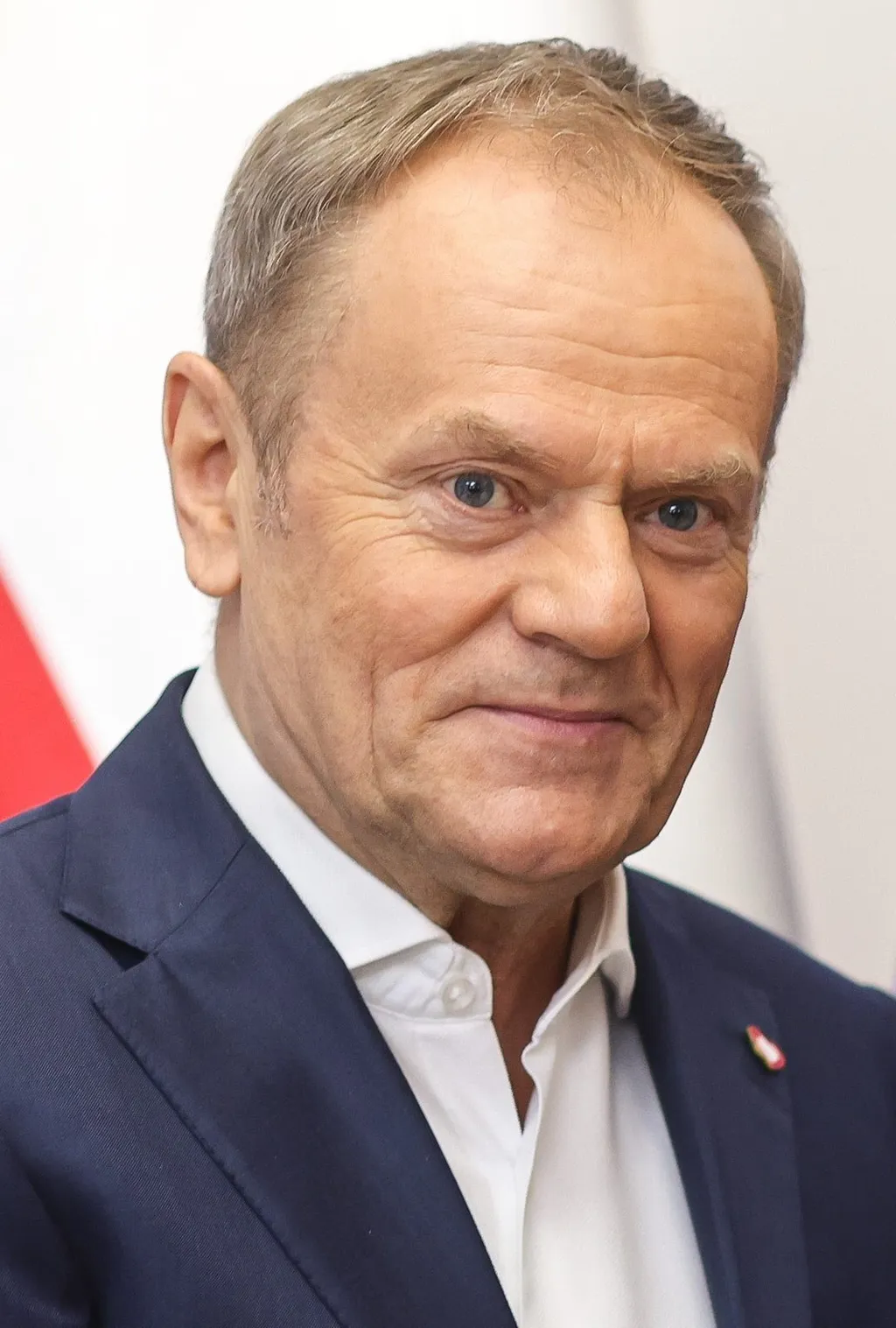 Portrait of Polish Prime Minister Donald Tusk