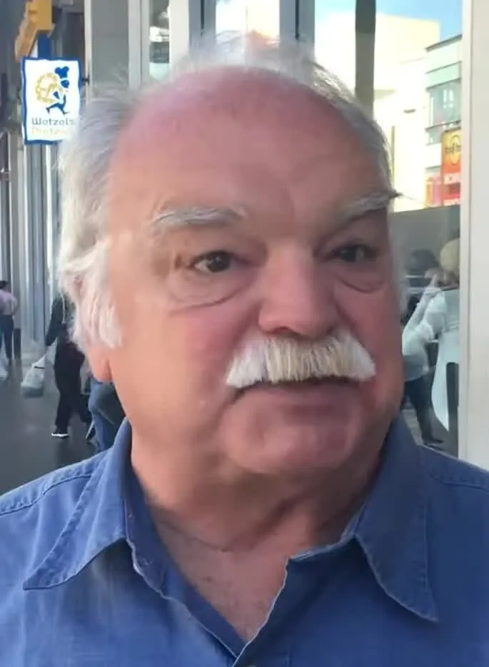 Actor Richard Riehle, who played Tom Smykowski in the film Office Space.