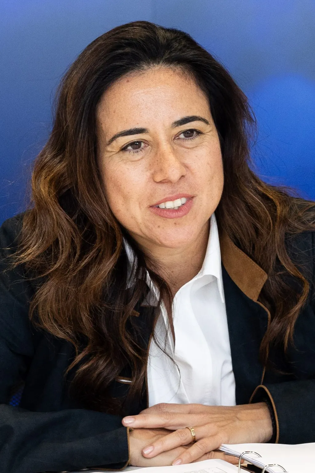 Lana Nusseibeh, Emirati diplomat and UAE candidate for UN Secretary-General, in a 2024 portrait photograph.