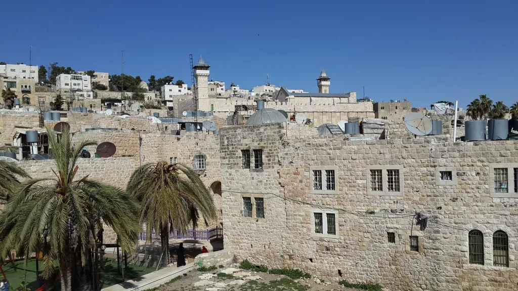 File photo of Hebron's Old City in the southern West Bank. Not the incident location.