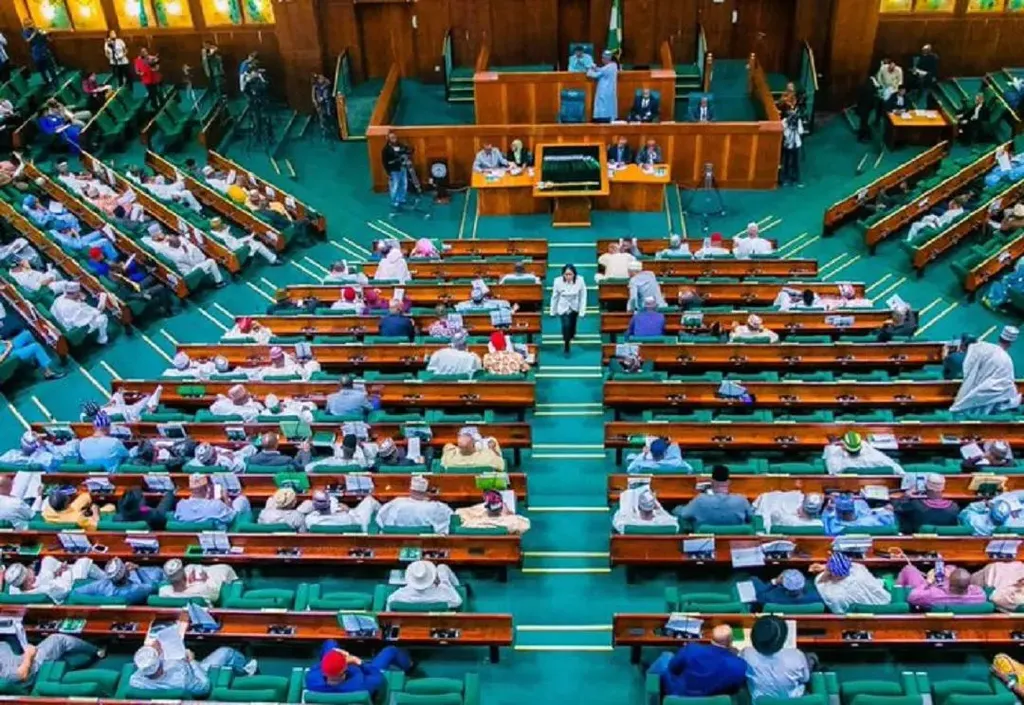 Nigeria's House of Representatives chamber in session