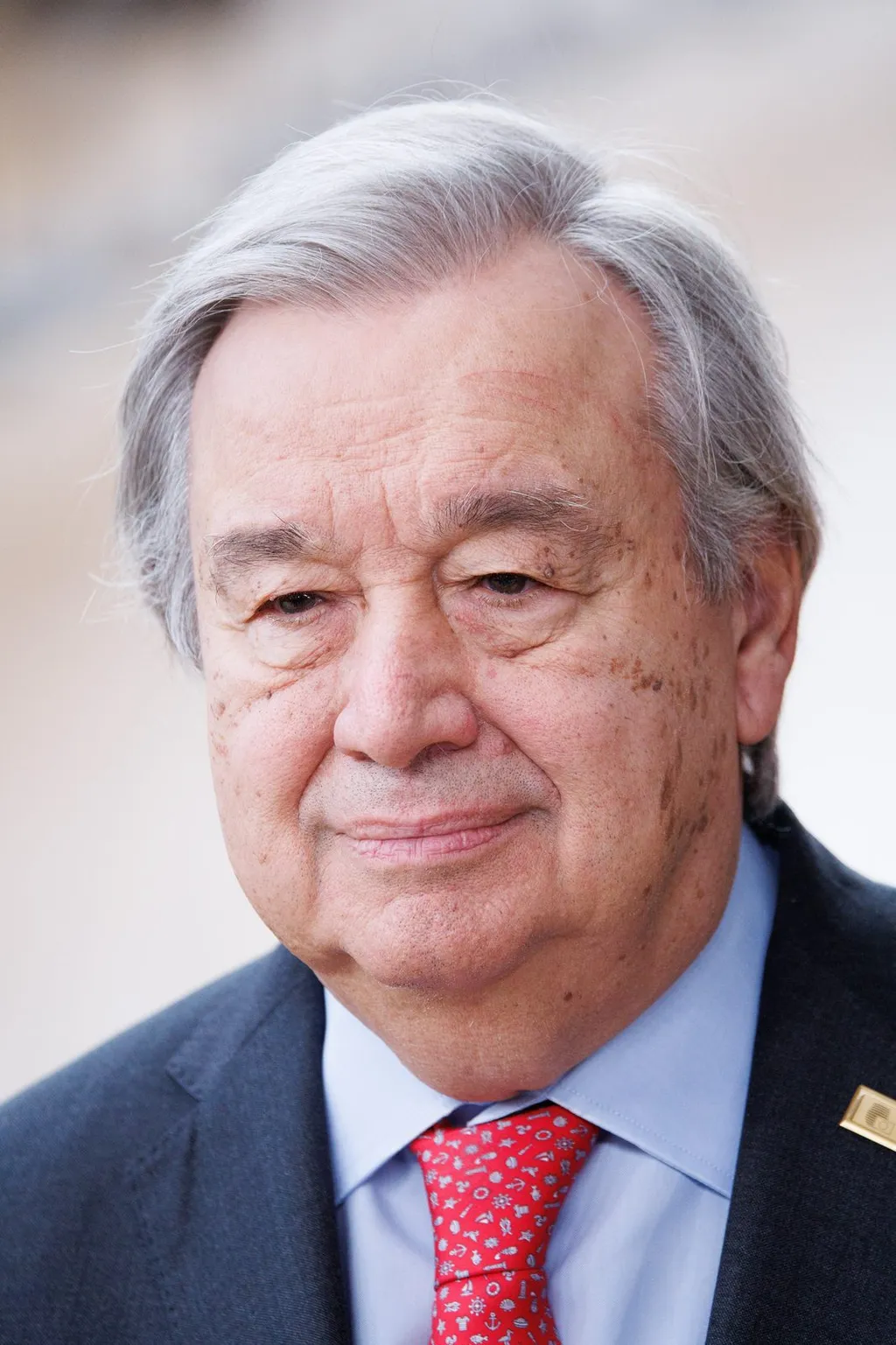 UN Secretary-General António Guterres in Brussels, 2023