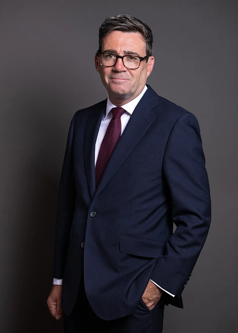 Andy Burnham, official portrait