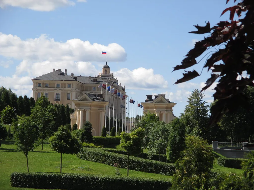 The Konstantin Palace in Strelna, St Petersburg, where Vladimir Putin met US envoy Steve Witkoff and announced Stephen Hubbard's release