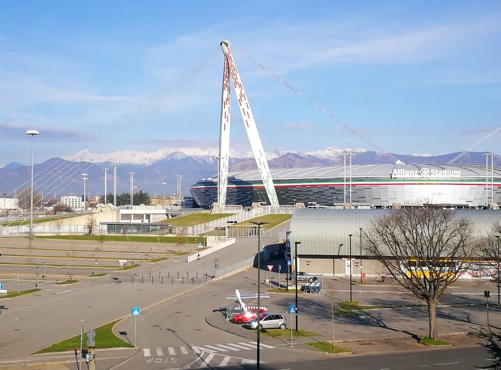 Allianz Stadium in Turin, the venue where Lazio beat Juventus 3-0 in Serie A on 18 October 2026
