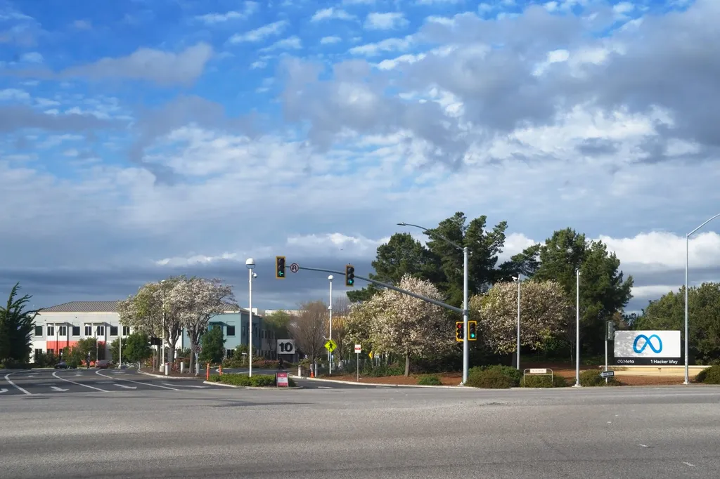Meta Platforms headquarters in Menlo Park, California