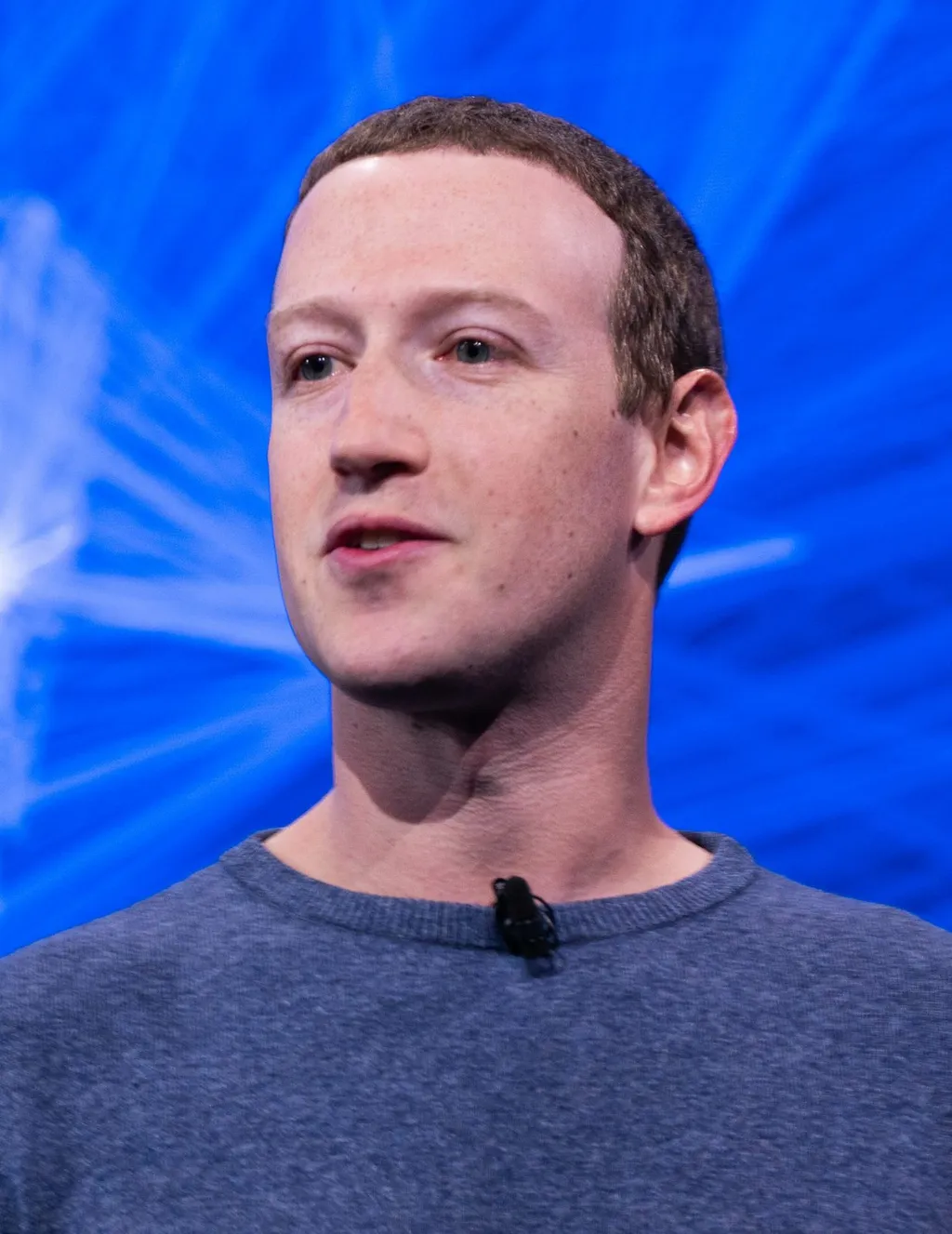 Meta founder and CEO Mark Zuckerberg speaking at Facebook's F8 developer conference