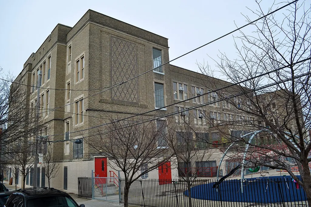 A public school building in Philadelphia. Representative image only; it does not depict the teacher or her school.