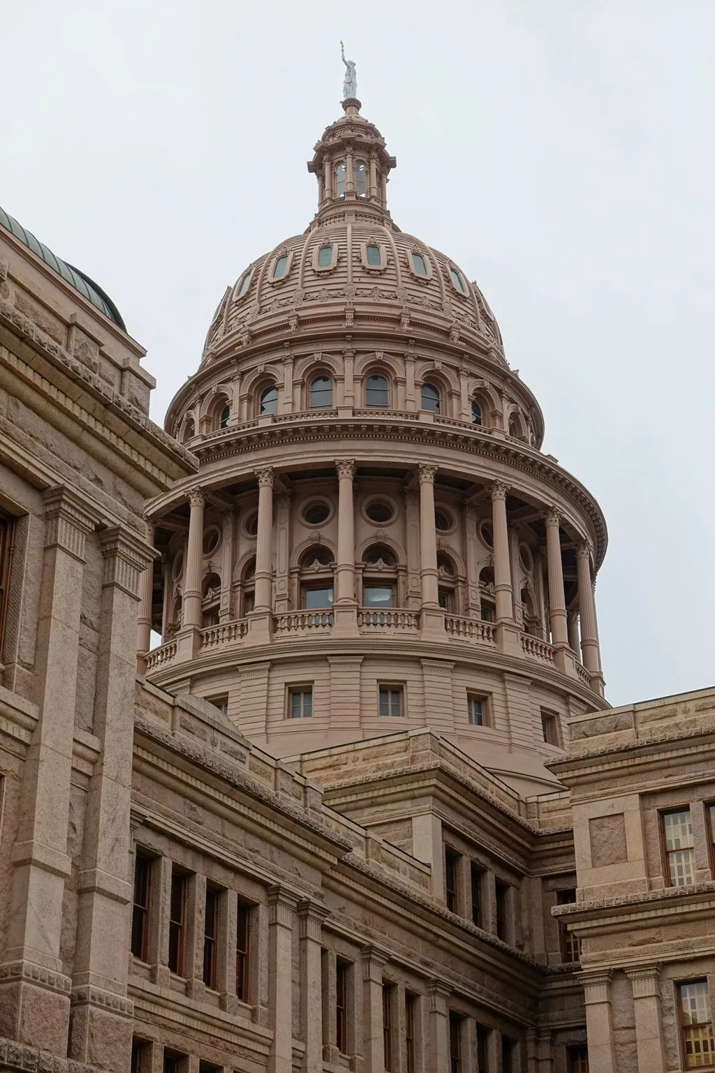 The Texas State Capitol building in Austin