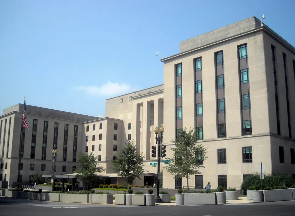 The Harry S. Truman Building in Washington, DC, headquarters of the US State Department