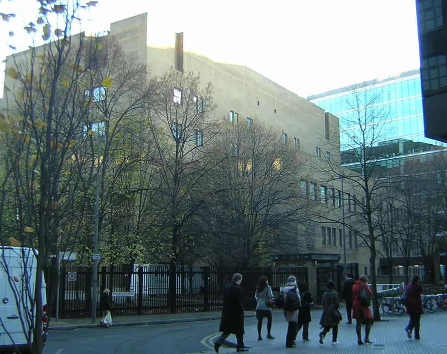 Southwark Crown Court in London, where arms broker David Greenhalgh and Christos Farmakis were jailed for 16 years over illegal weapons deals.